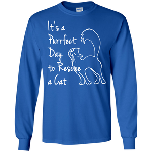 Purrfect Day LS Ultra Cotton T-Shirt