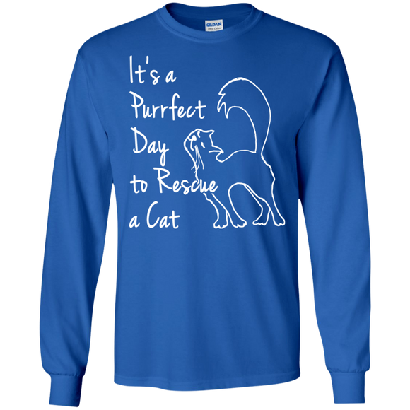 Purrfect Day LS Ultra Cotton T-Shirt