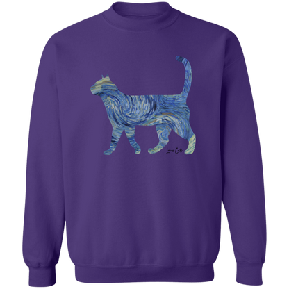 Starry Night Tabby Sweatshirt