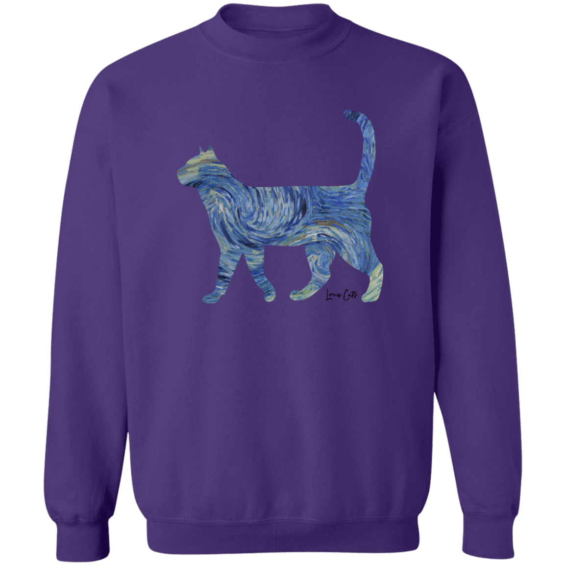 Starry Night Tabby Sweatshirt