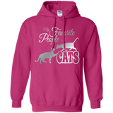 My Favorite People are Cats Pullover Hoodie