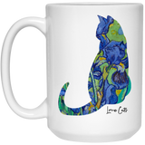 Iris Cat Mugs