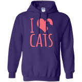 I Heart Cats Pullover Hoodie