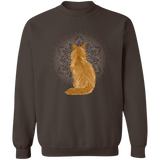 Zen Cat - Longhair Orange Sweatshirt