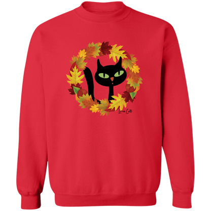 Victor in Fall Wreath Sweatshirt