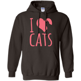 I Heart Cats Pullover Hoodie