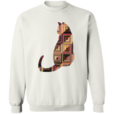 Log Cabin Cat Sweatshirt
