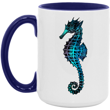 Colorful Seahorse - Mugs