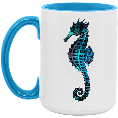 Colorful Seahorse - Mugs