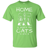 Home is Where the Cats Are Ultra Cotton T-Shirt