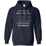 They Need Me Pullover Hoodie