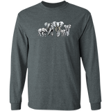 Elephant Family Long Sleeve T-Shirt
