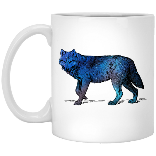 Blue Wolf - Mugs