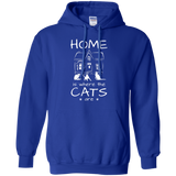Home is Where the Cats Are Pullover Hoodie