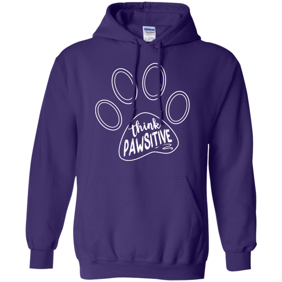 Think Pawsitive Pullover Hoodie