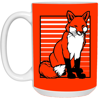 Fox Stripes - Mugs