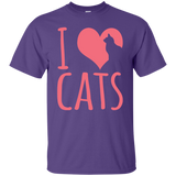 I Heart Cats Ultra Cotton T-Shirt