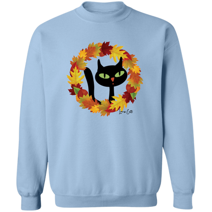 Victor in Fall Wreath Sweatshirt