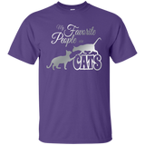 My Favorite People are Cats Ultra Cotton T-Shirt