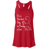 Purrfect Day Flowy Racerback Tank