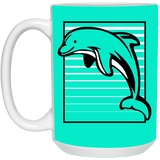 Dolphin Stripes Mugs