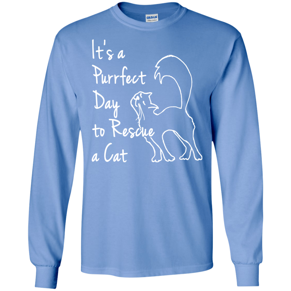 Purrfect Day LS Ultra Cotton T-Shirt