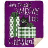 Meowy Little Christmas Blankets