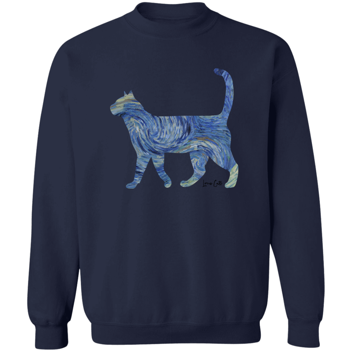 Starry Night Tabby Sweatshirt