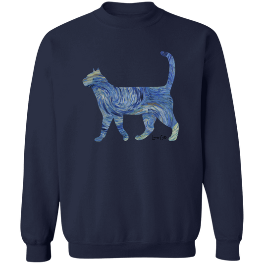 Starry Night Tabby Sweatshirt