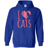 I Heart Cats Pullover Hoodie