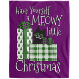 Meowy Little Christmas Blankets