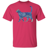 Starry Night Tabby Cotton T-Shirt