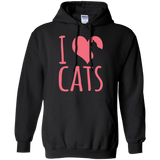 I Heart Cats Pullover Hoodie