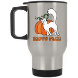 Happy Fall! Stainless Steel Travel Mug