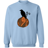 Pumpkin with Raven Sweatshirt