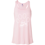 Think Pawsitive Flowy Racerback Tank