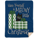 Meowy Little Christmas Blankets