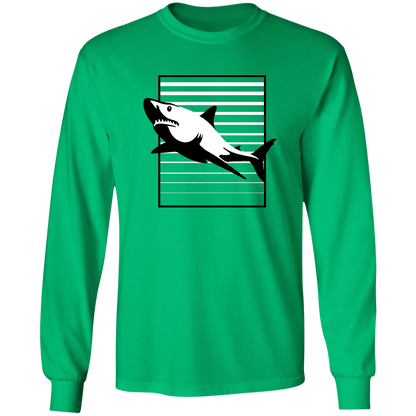 Shark Stripes Long Sleeve T-Shirt