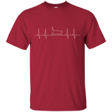 Walking Cat Heartbeat Ultra Cotton T-Shirt