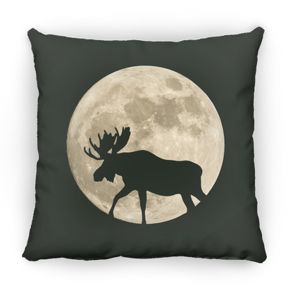 Moose Moon - Throw Pillows