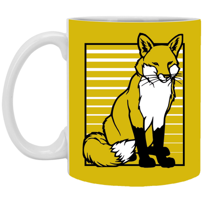 Fox Stripes - Mugs