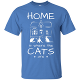 Home is Where the Cats Are Ultra Cotton T-Shirt