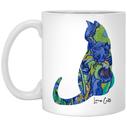 Iris Cat - Mugs