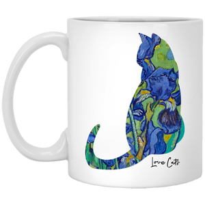 Iris Cat Mugs