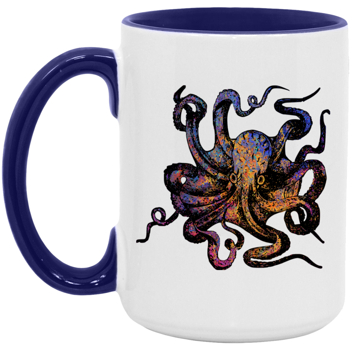 Colorful Octopus - Mugs
