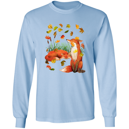 Fall Foxes Long Sleeve T-Shirt