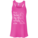 Purrfect Day Flowy Racerback Tank