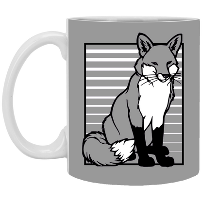 Fox Stripes - Mugs