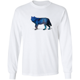 Blue Wolf Shirts - T-Shirt, Long Sleeve Tee, Sweatshirt, Hoodie