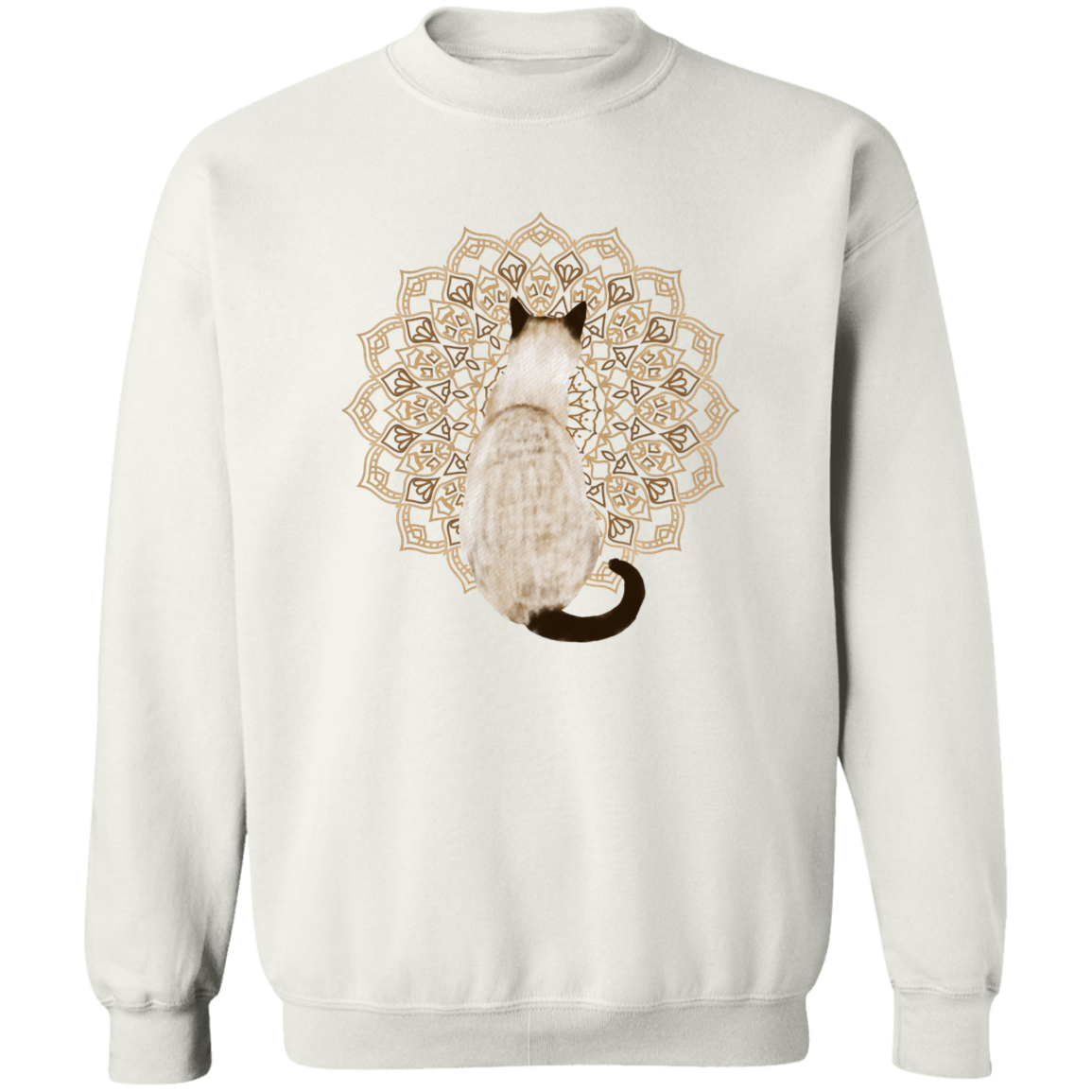 Zen Cat - Siamese Seal Point Sweatshirt